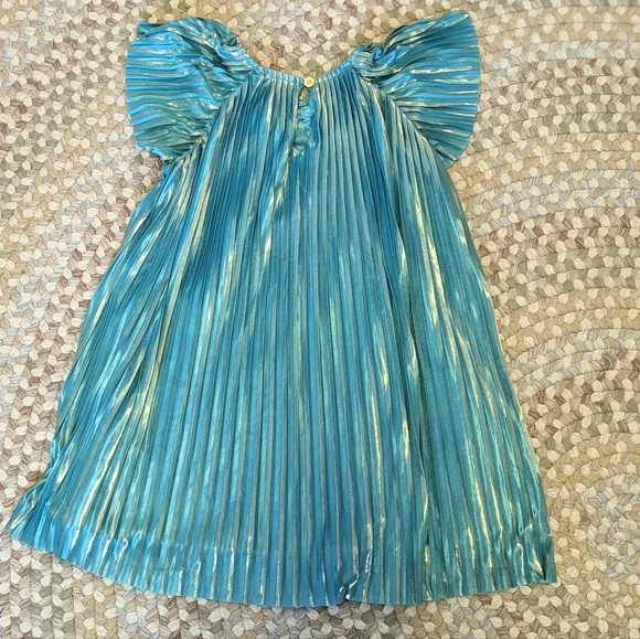 HP🌟Oshkosh Metallic pleated dress - Picture 6 of 6